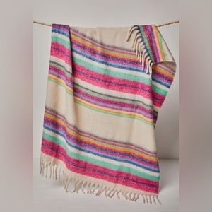 Free People Skye Fire Blanket NWT